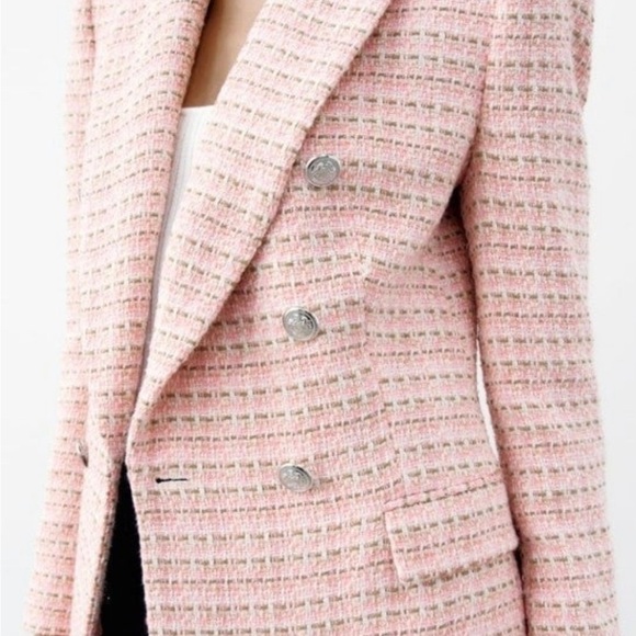 💥SOLD💥Zara Double Breasted Blazer NWOT - Picture 7 of 10